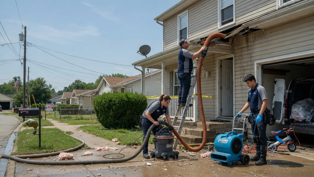 Water Damage Restoration in Lewisville, OH near me
